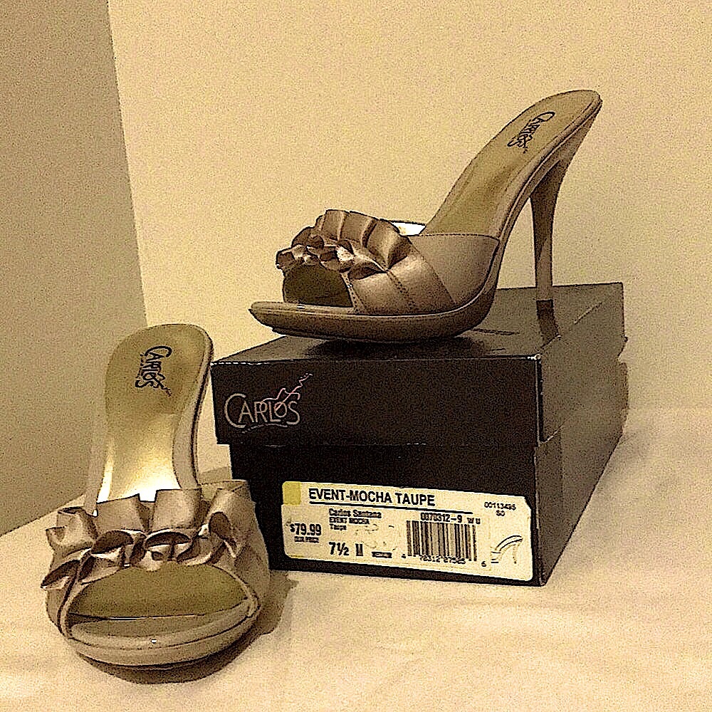 Carlos Santana open toe High heel Size 7.5